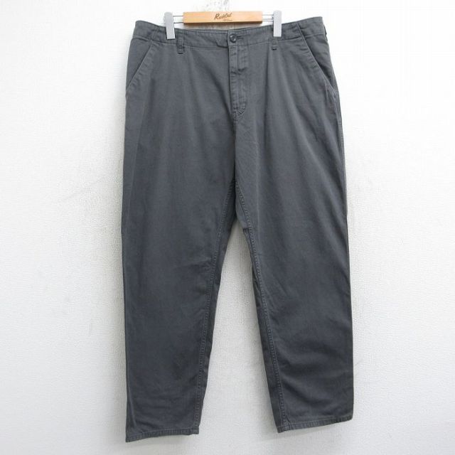 W38★古着 パタゴニア patagonia パンツ メンズ オーガニック コットン 濃グレー 25nov20