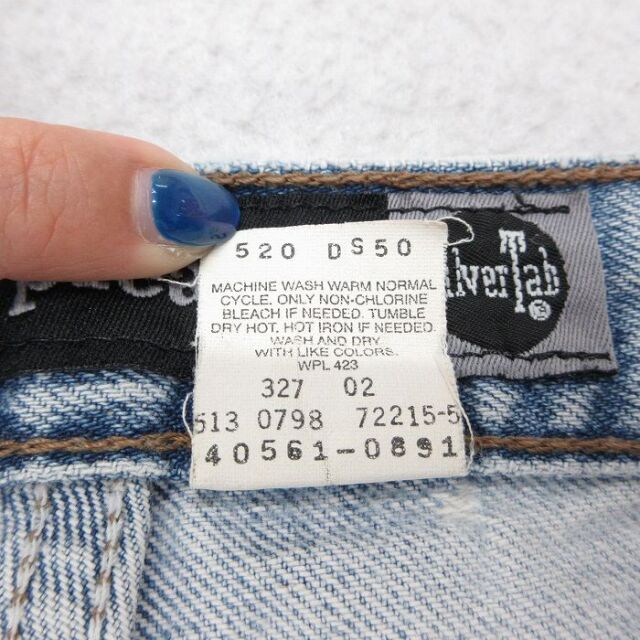 古着通販 W38☆古着 リーバイス Levis シルバータブ ジーンズ メンズ