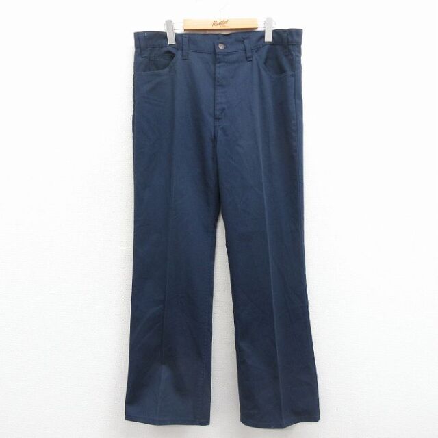 【50%OFF】リーバイス517 80s パンツ スタプレ ネイビー W38 | 古着