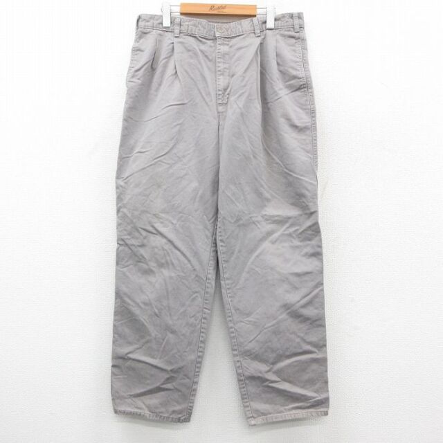 【50%OFF】ドッカーズ 90s パンツ グレー W35 | 古着