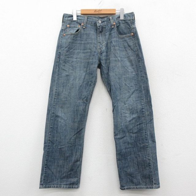 【20%OFF】W30★古着 リーバイス Levis 569 ジーンズ メンズ ヒゲ コットン 紺 デニム 25nov25