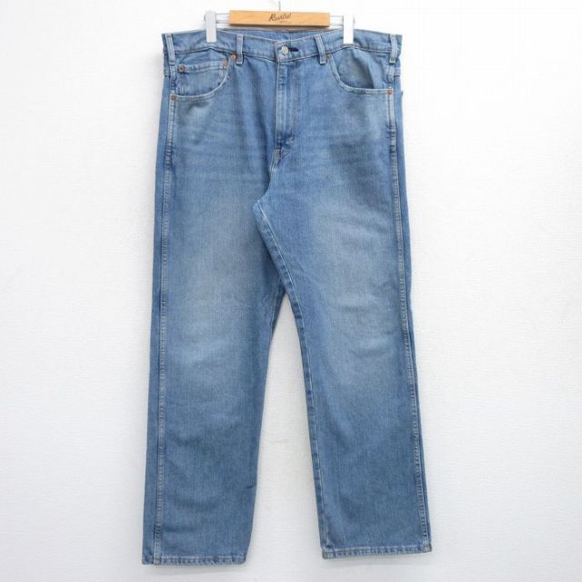 【20%OFF】W38★古着 リーバイス Levis ジーンズ メンズ ヒゲ 紺 デニム 25nov25