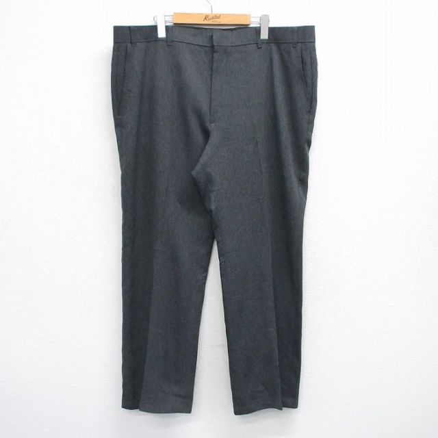 W41★古着 リーバイス Levis アクション スラックス パンツ メンズ 80年代 80s 大きいサイズ タロン 濃グレー【spe】 25nov26