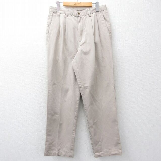 【50%OFF】ドッカーズ 00s パンツ ベージュ W33 | 古着