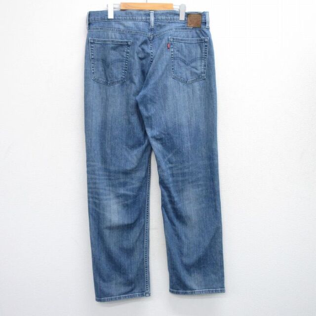 古着通販 W36☆古着 リーバイス Levis 514 ジーンズ メンズ ヒゲ 紺