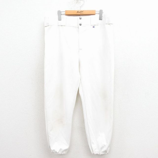 【50%OFF】チャンピオン 70s ベースボールパンツ ホワイト W37 | 古着