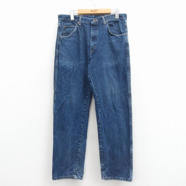 【50%OFF】ラングラー 00s ジーンズ ネイビー W34 | 古着