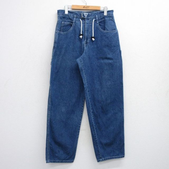 W31 ペインターパンツ ネイビー | 古着