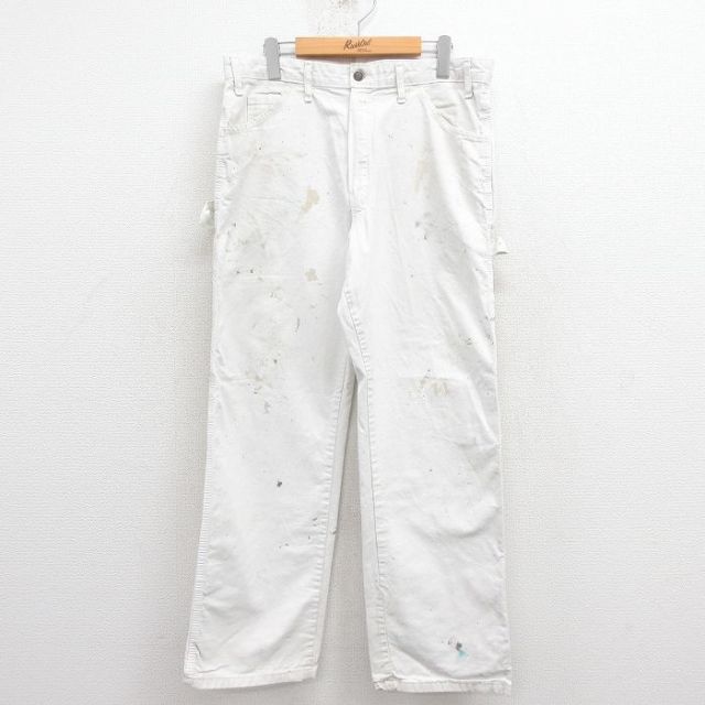 古着通販 W34☆古着 ディッキーズ ペインター パンツ メンズ シャー
