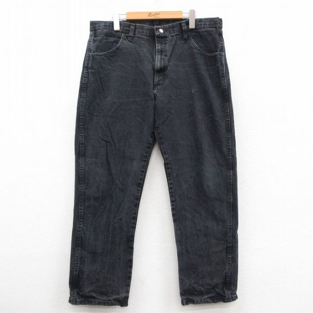 【20%OFF】ラスラー W37 ジーンズ ブラック | 古着