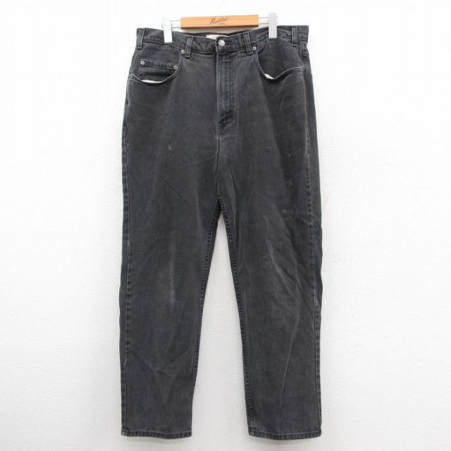 W35★古着 ギャップ GAP ジーンズ メンズ 00年代 00s 黒 デニム【spe】 25dec23