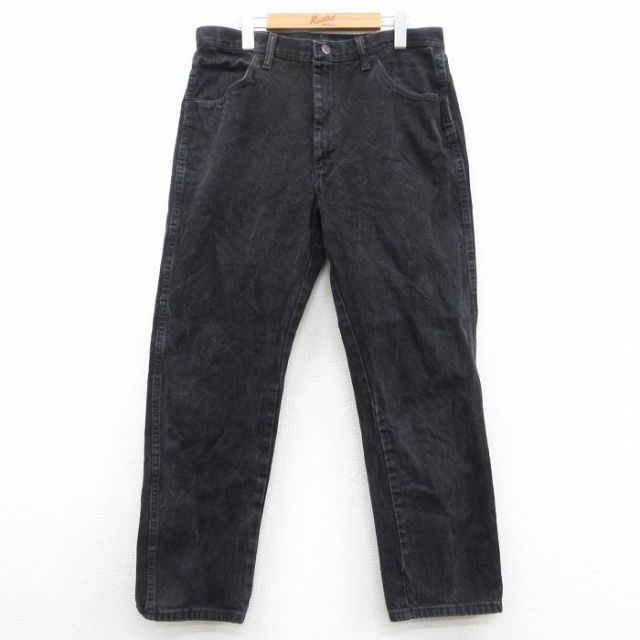 【20%OFF】ラスラー W35 ジーンズ ブラック | 古着