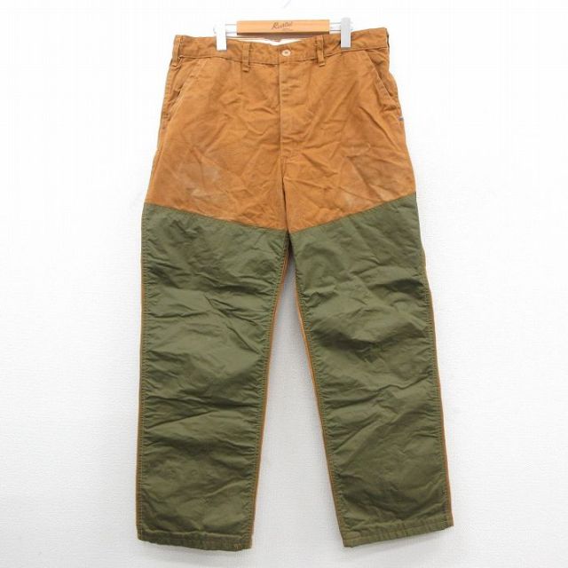 サブ@古着販売 men's 古着通販 W36☆古着 SAFTBAK ハンティング パンツ メンズ 80年代 80s