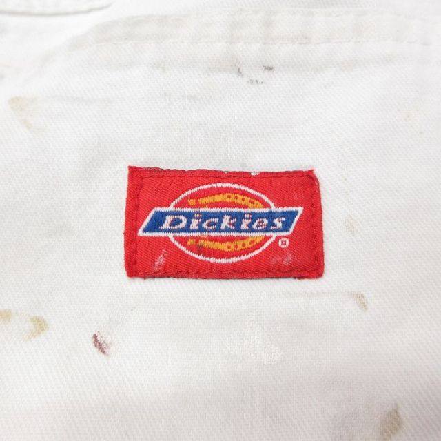 激アジ ビンテージ ディッキーズ ペインター パンツ W33 白 xpv