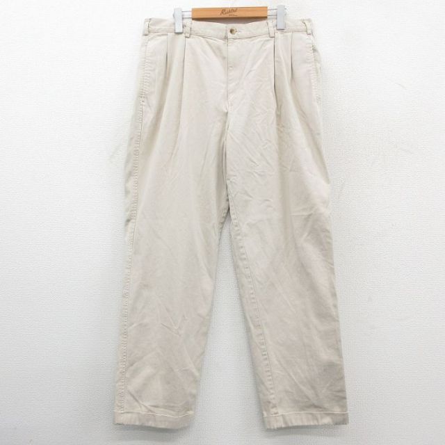 ランズエンド 90s パンツ ベージュ W36 | 古着