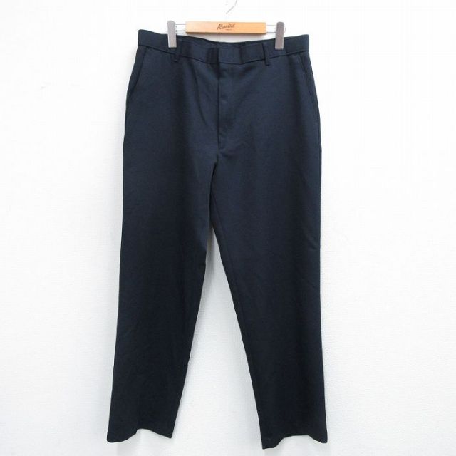 W34★古着 リーバイス Levis アクション スラックス パンツ メンズ 90年代 90s 濃紺 26jan14