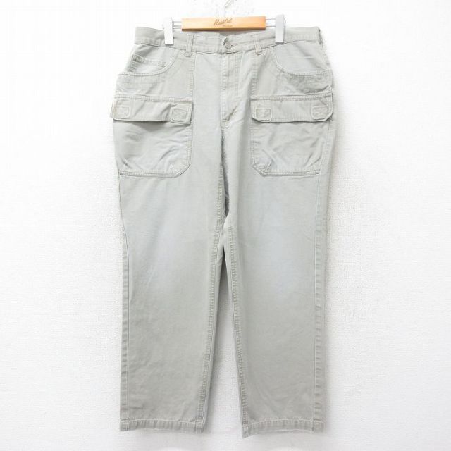 W36★古着 アールイーアイ REI ブッシュ パンツ メンズ 90年代 90s ベージュ系 26jan21