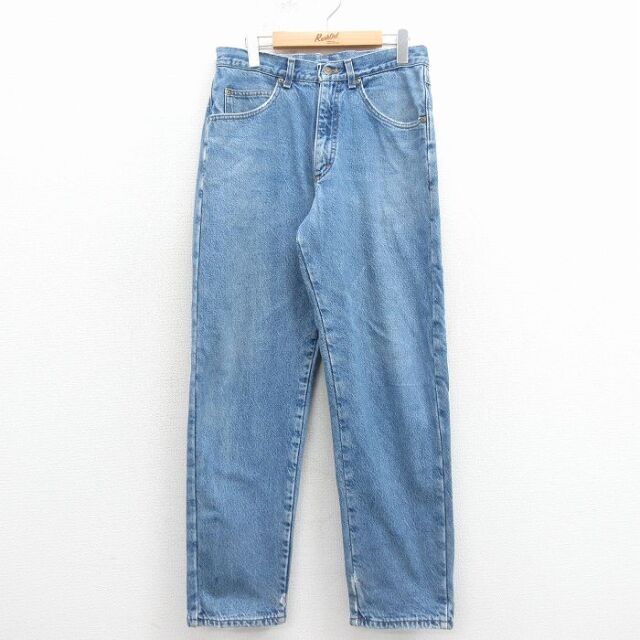 【20%OFF】エルエルビーン 90s ジーンズ 内側フランネル ネイビー W31 | 古着