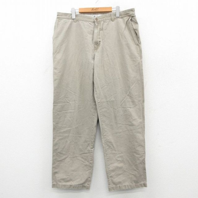 【20%OFF】コロンビア 00s パンツ ダック地 ベージュ W38 | 古着