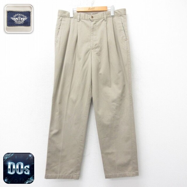 【50%OFF】ドッカーズ 00s パンツ ベージュ W36 | 古着