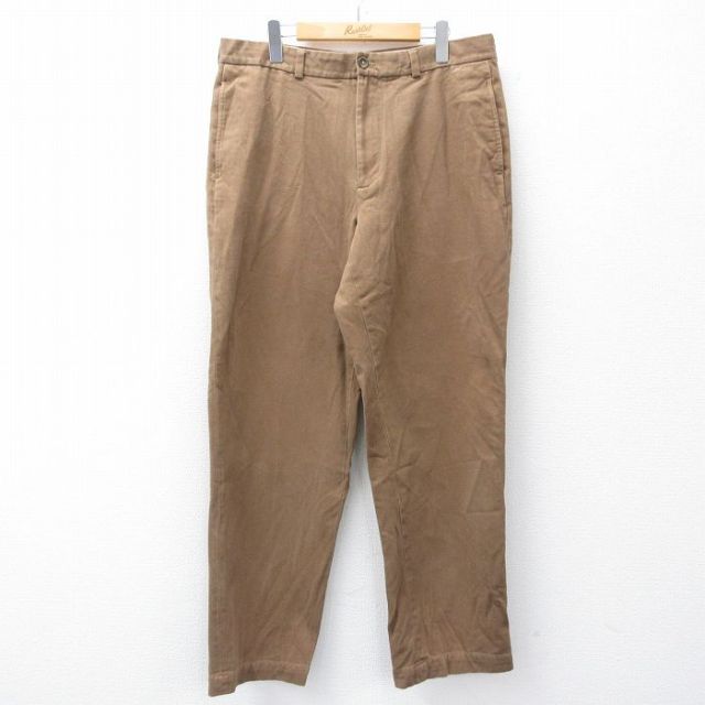 【20%OFF】ブルックスブラザーズ パンツ ブラウン W34 | 古着