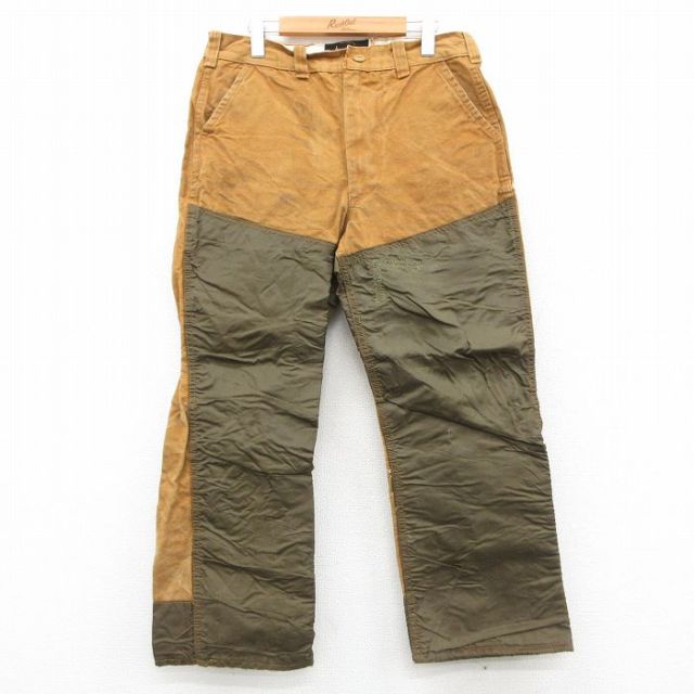 【20%OFF】SAFTBAK 80s ハンティングパンツ ダック地 ブラウン W32 | 古着