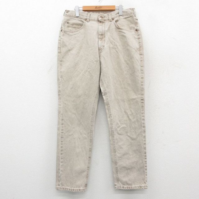 【20%OFF】エルエルビーン 90s ジーンズ ベージュ W35 | 古着