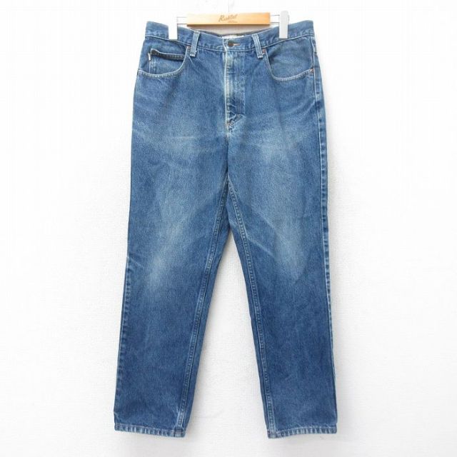 【20%OFF】エルエルビーン 00s ジーンズ ヒゲ ネイビー W33 | 古着