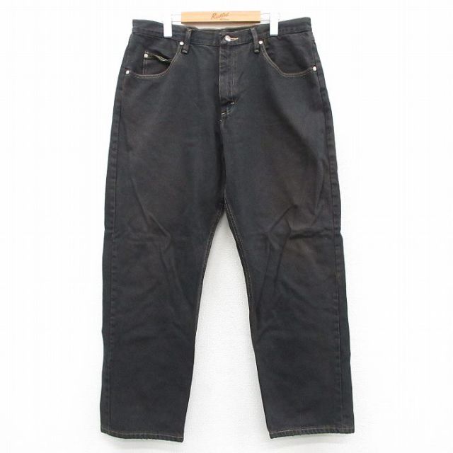 【20%OFF】ラングラー W34 ジーンズ ブラック | 古着