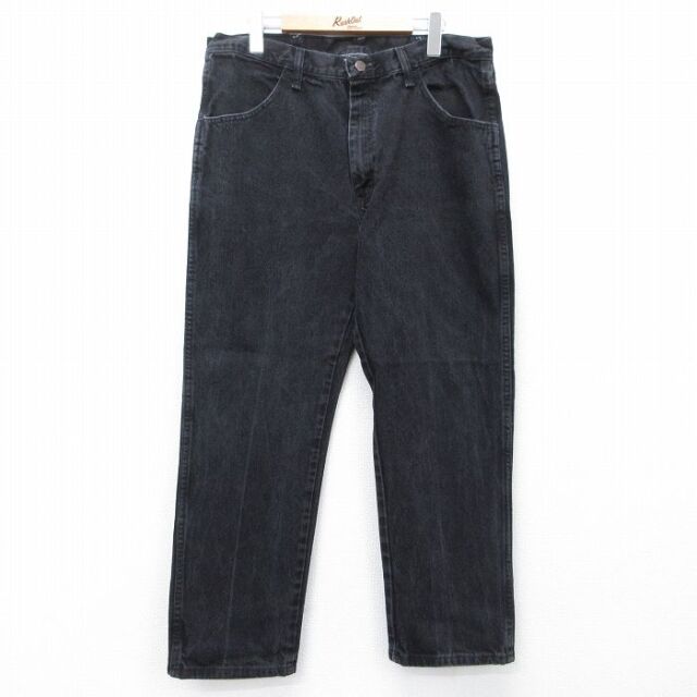 【20%OFF】ラスラー ジーンズ ブラック W35 | 古着