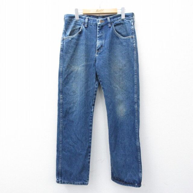 【20%OFF】ラスラー W33ジーンズ ネイビー | 古着
