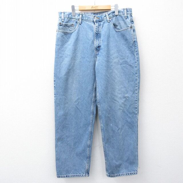W38★古着 リーバイス Levis ジーンズ メンズ 00年代 00s コットン 紺 デニム【spe】 26feb24
