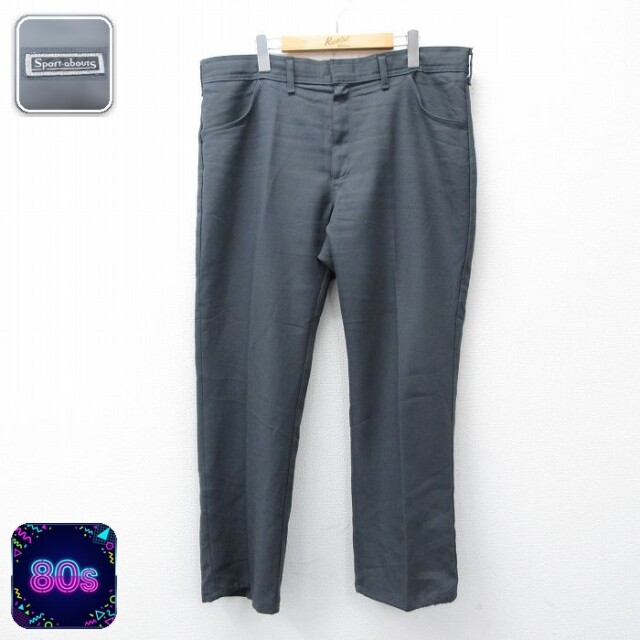 ランチャー 80s パンツ グレー W38 | 古着