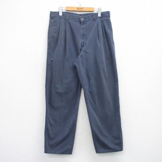 ドッカーズ 90s パンツ ネイビー W34 | 古着