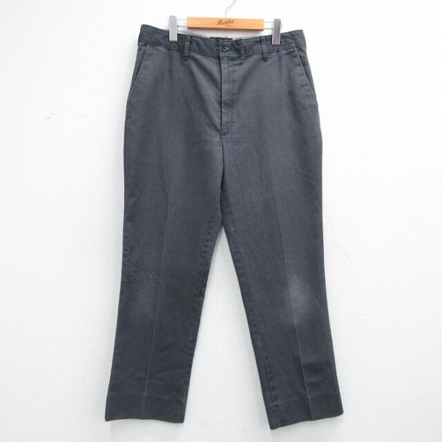 ワークパンツ 濃グレー W36 | 古着