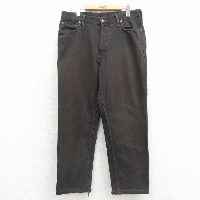 【20%OFF】ランズエンド ジーンズ ブラウン W35 | 古着