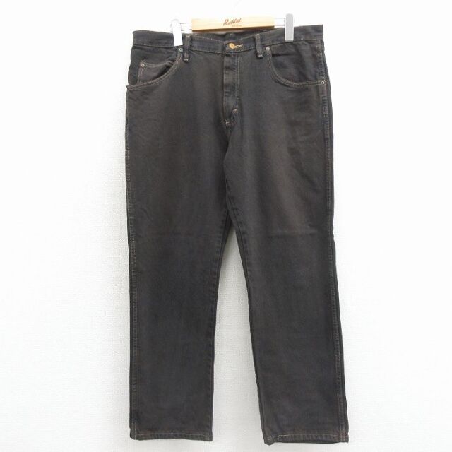 【20%OFF】ラングラー ジーンズ こげ茶 W36 | 古着