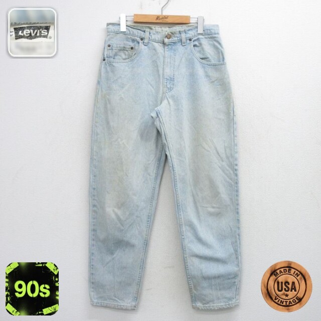 【50%OFF】リーバイス560 90s ジーンズ ネイビー W32 | 古着