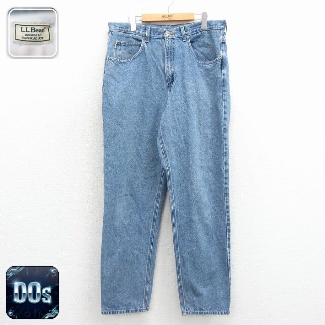 【50%OFF】エルエルビーン 00s ジーンズ ネイビー W36 | 古着