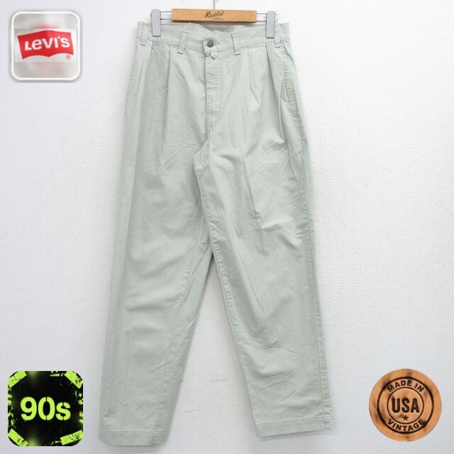 【50%OFF】リーバイス シルバータブ 90s パンツ グレー W28 | 古着