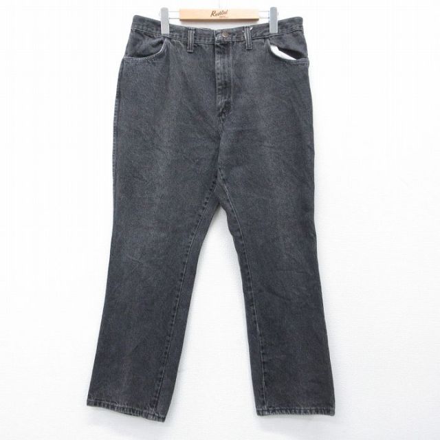 【20%OFF】ラスラー 00s ジーンズ ブラック W35 | 古着