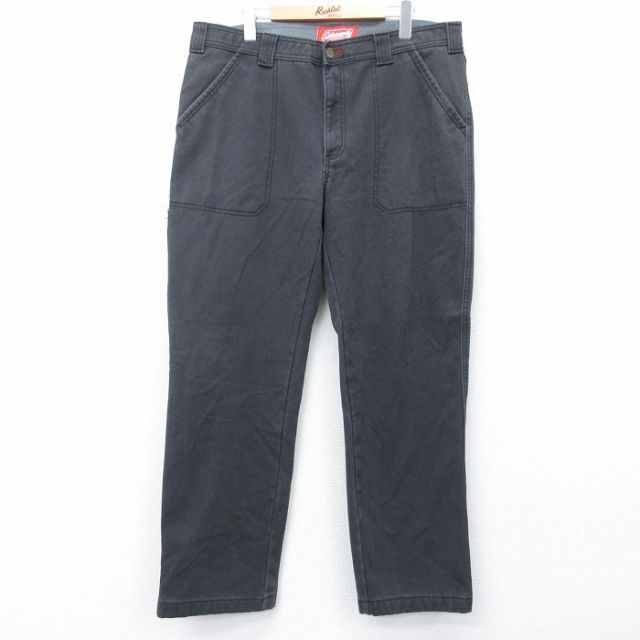 【20%OFF】ベイカー パンツ 内側フリース ブラック W37 | 古着