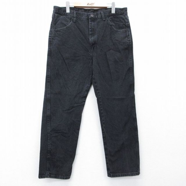 【20%OFF】ラスラー W36 ジーンズ ブラック | 古着