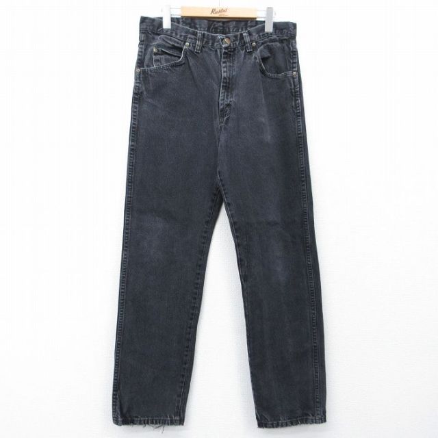 【20%OFF】ラングラー ジーンズ ブラック W33 | 古着