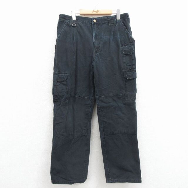 【20%OFF】5.11タクティカル カーゴパンツ ダック地 ブラック W36 | 古着