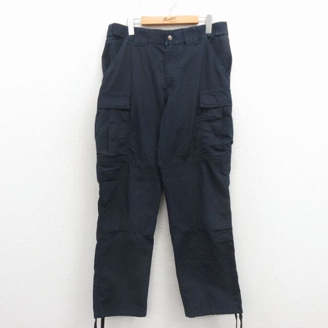 【20%OFF】5.11タクティカル 90s カーゴパンツ リップストップ ネイビー W34 | 古着