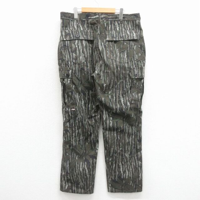 90s Wrangler リアルツリーパンツ W38 L30 USA製 ワーク 古着通販 W38☆古着 ウォールズ Walls ハンティング カーゴ パンツ