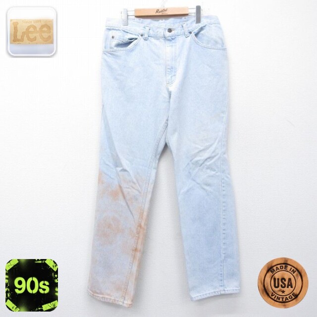 【50%OFF】リー 90s ジーンズ ネイビー W33 | 古着