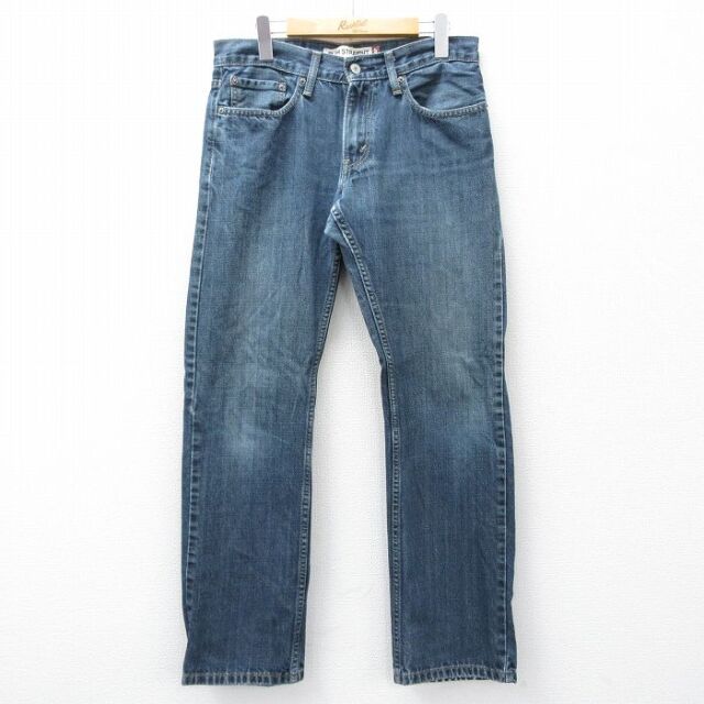 【20%OFF】リーバイス514 ジーンズ ネイビー W32 | 古着