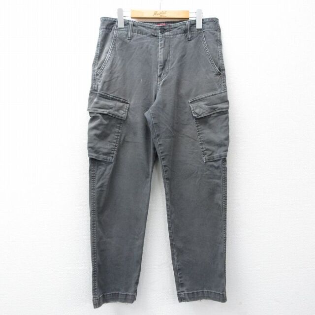 リーバイス カーゴパンツ グレー W32 | 古着